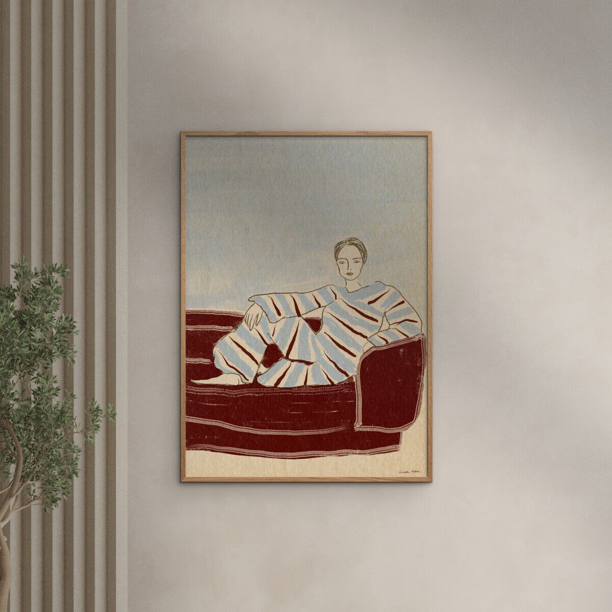 Form Faktory - Sofa Burgundy