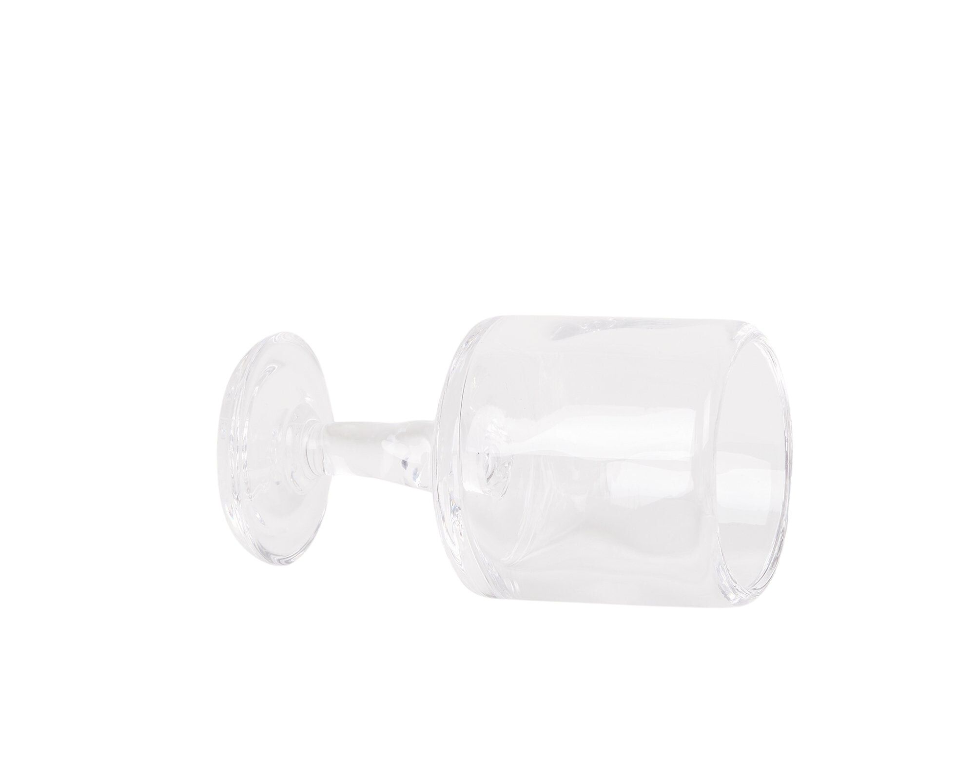 0405 Stem Glass Set of Two | Clear | Medium