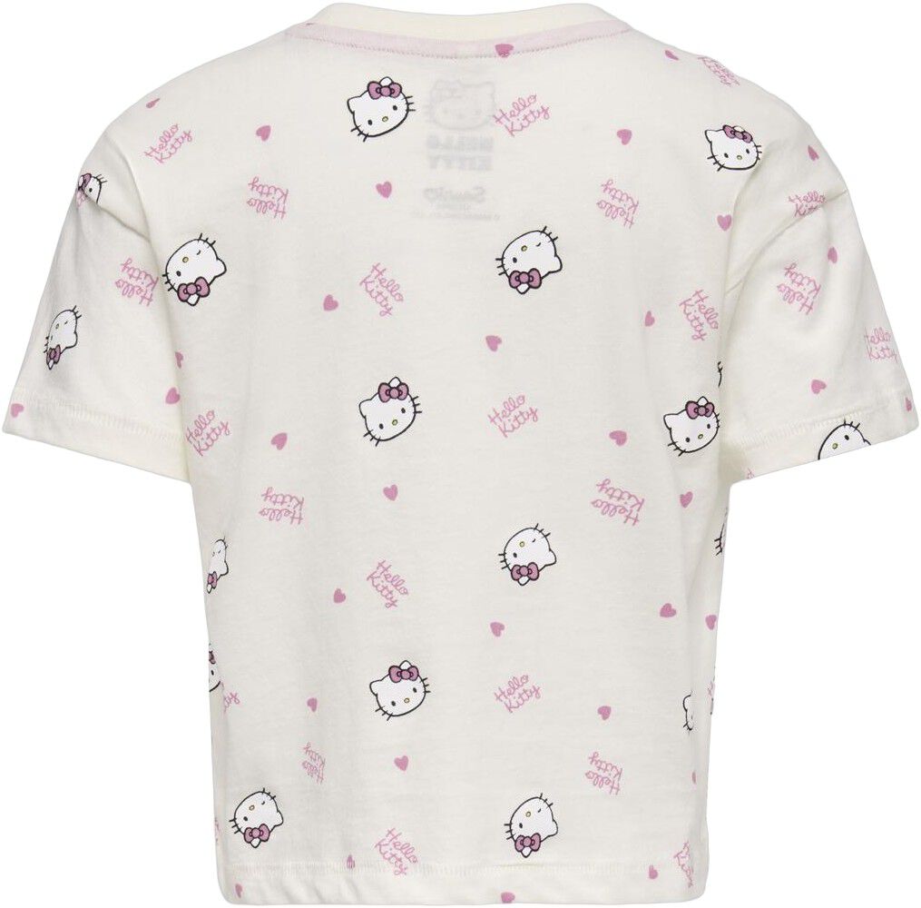 Kmgkitty Life Ss Loose Printed Tee Jrs