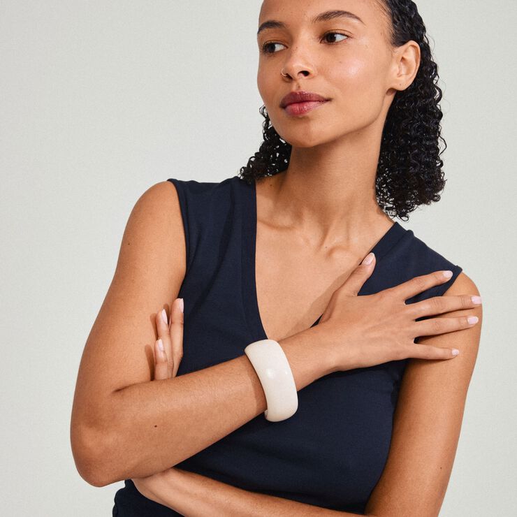 AASE maxi bangle beige