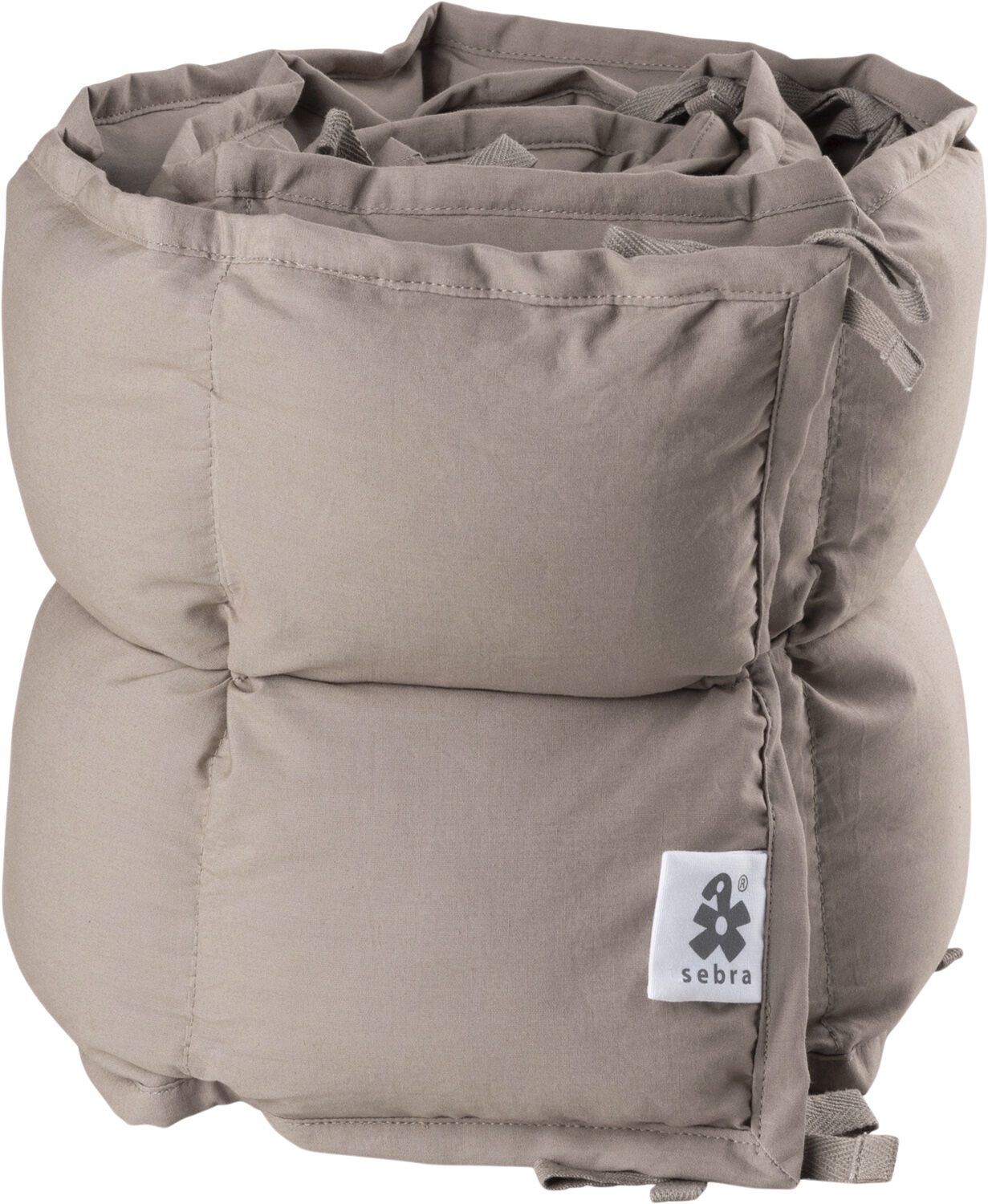 Sengerand, kapok, halv l&aelig;ngde, jetty beige