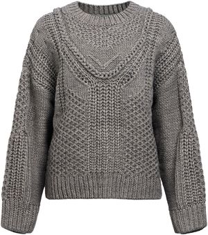 OBJHINNA L/S RE KNIT PULLOVER 146