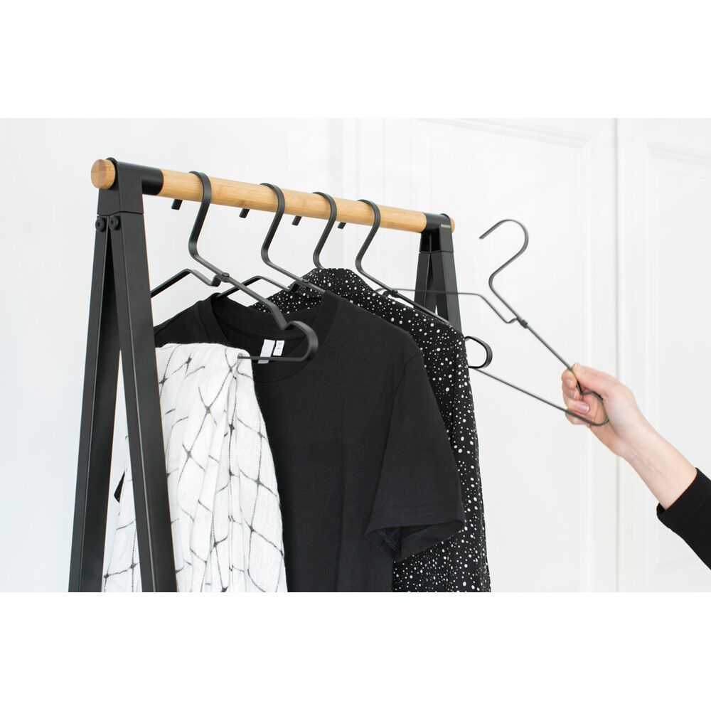 Garderobe stativ lille - Black