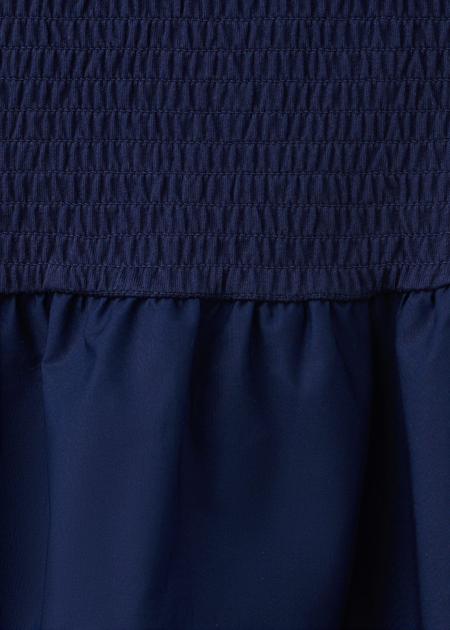 Smocked cotton dress