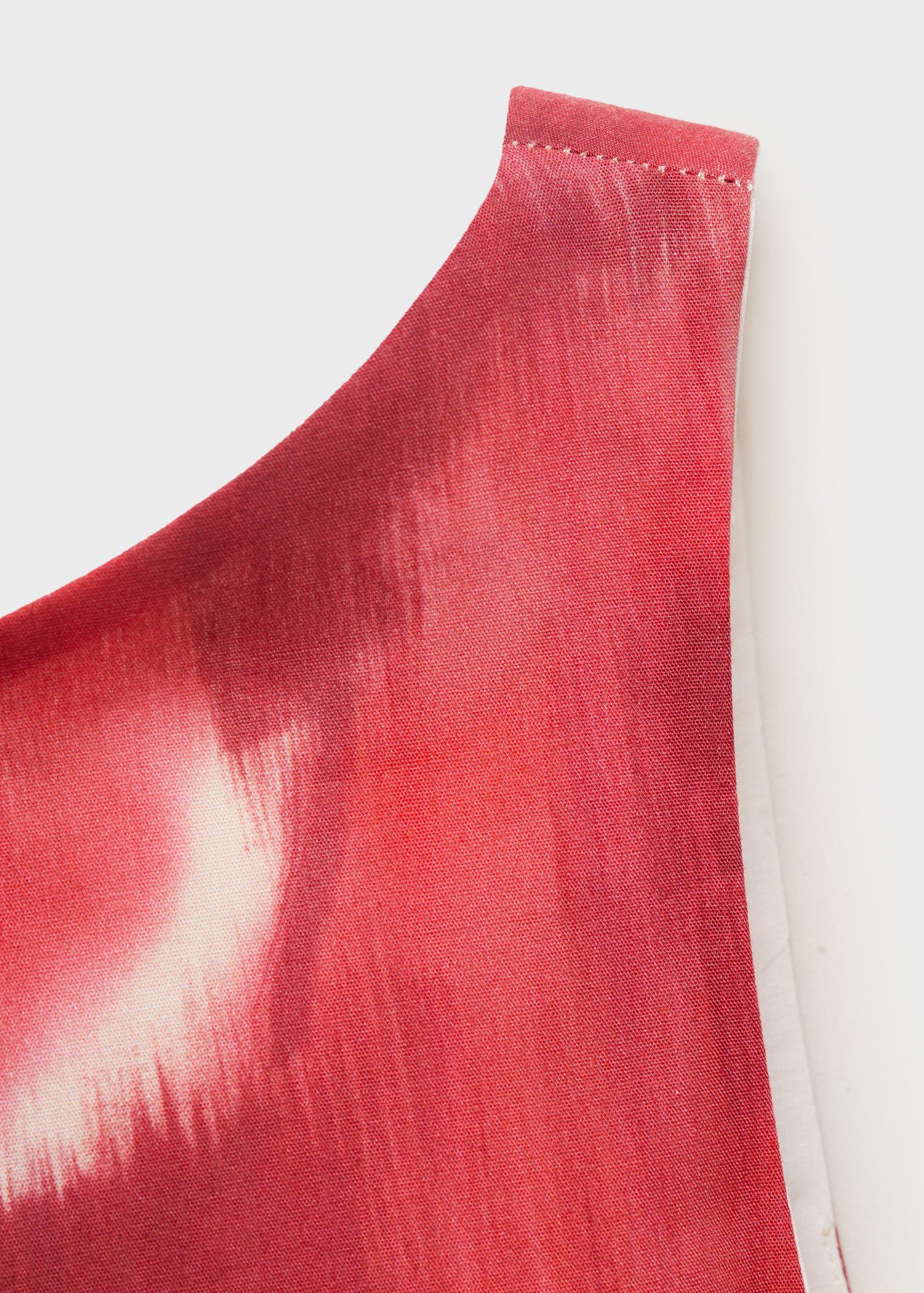 Floral-print flared dress