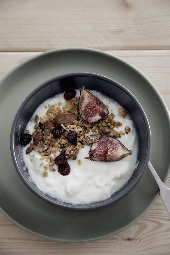 "Tallerken flat Pacifica 27 cm Artichoke Keramikk"