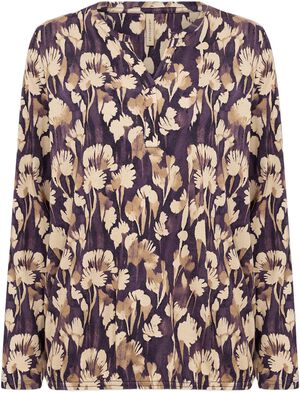 SC-FELICITY AOP 525 Bluse Lilla