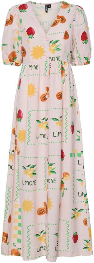 PCLIMONE 3/4 ANKLE DRESS WVN KCA