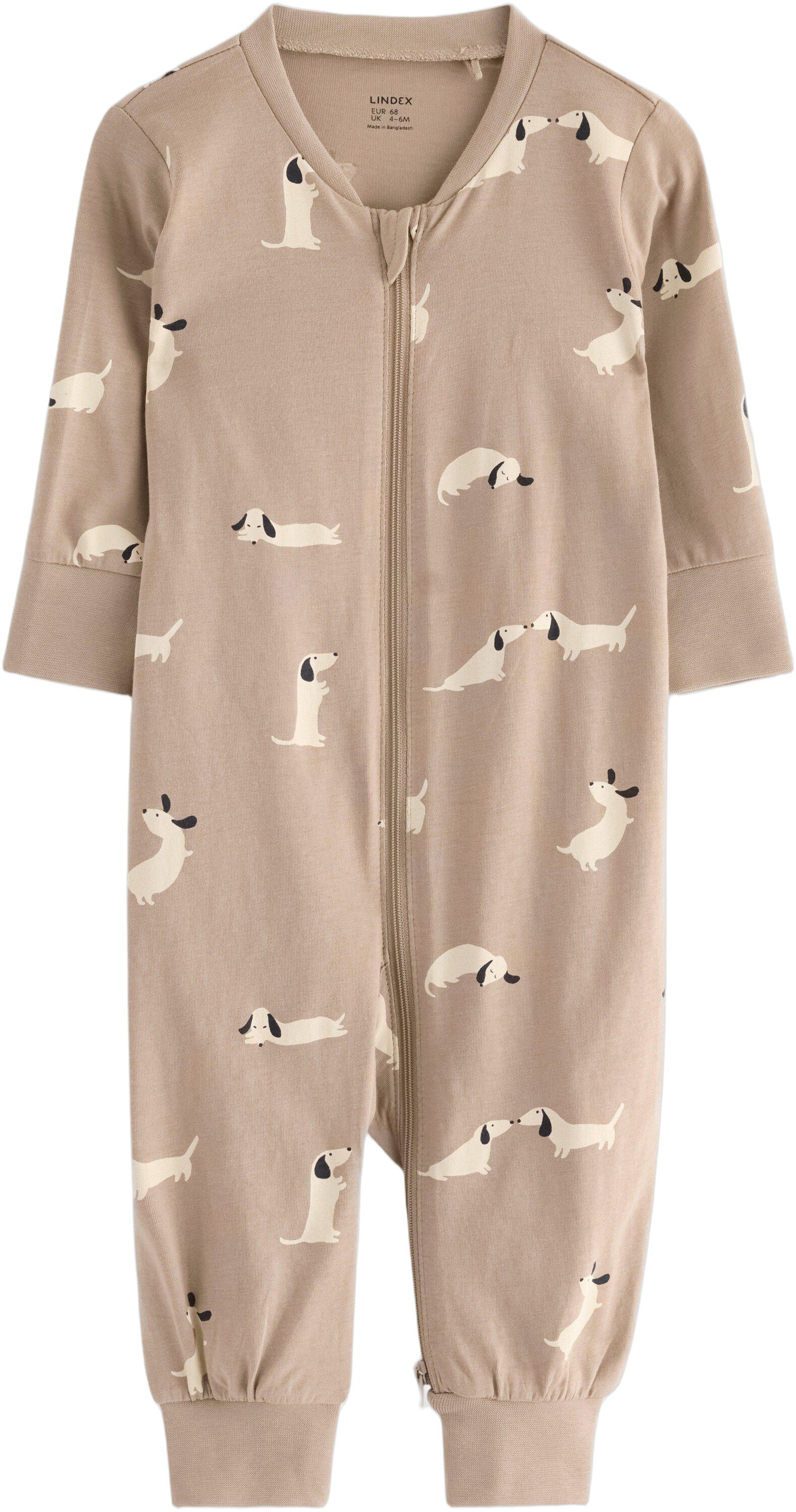 Soft pyjamas in cotton with long sl