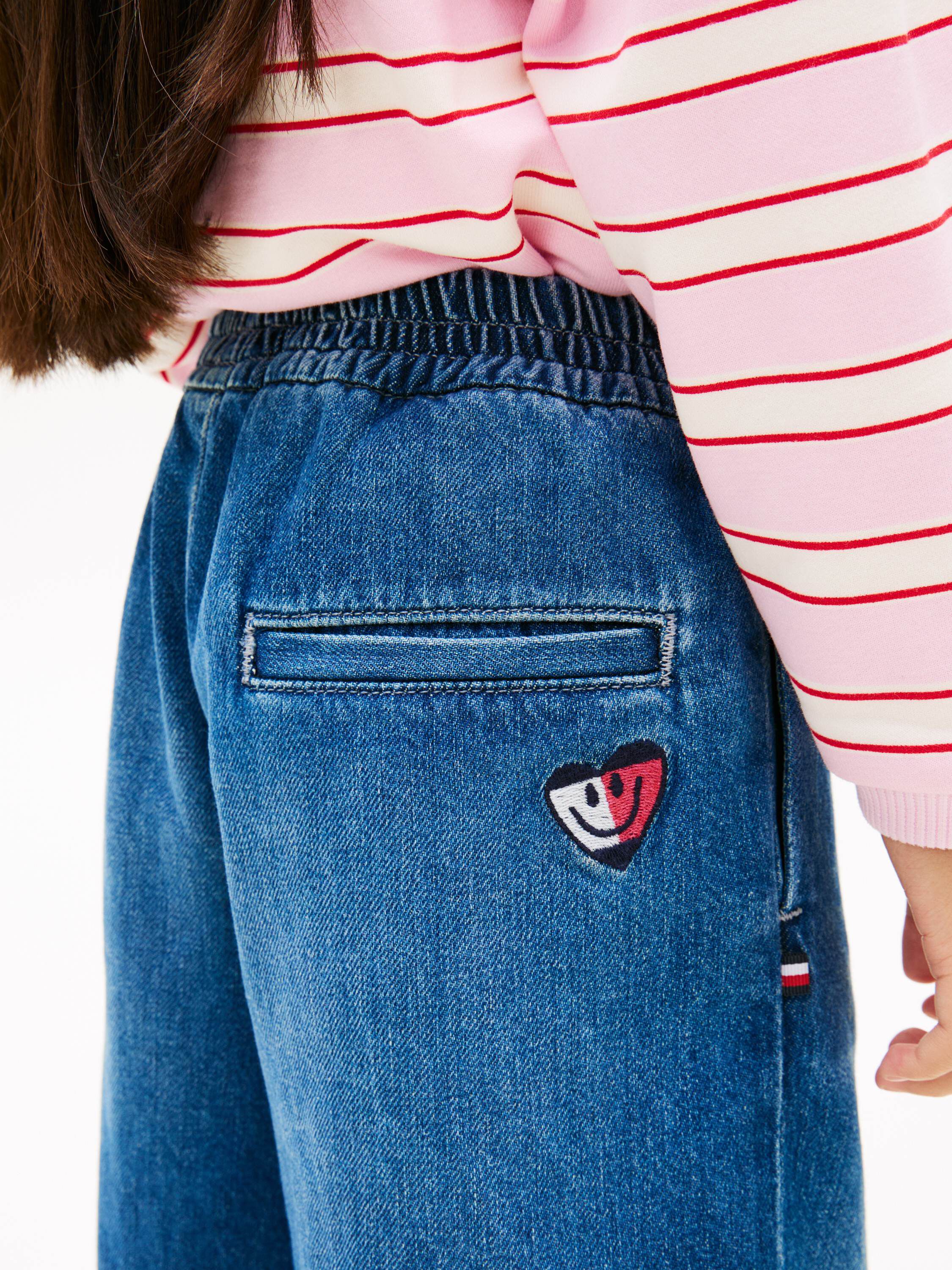 Loose Wide Leg Denim Culottes