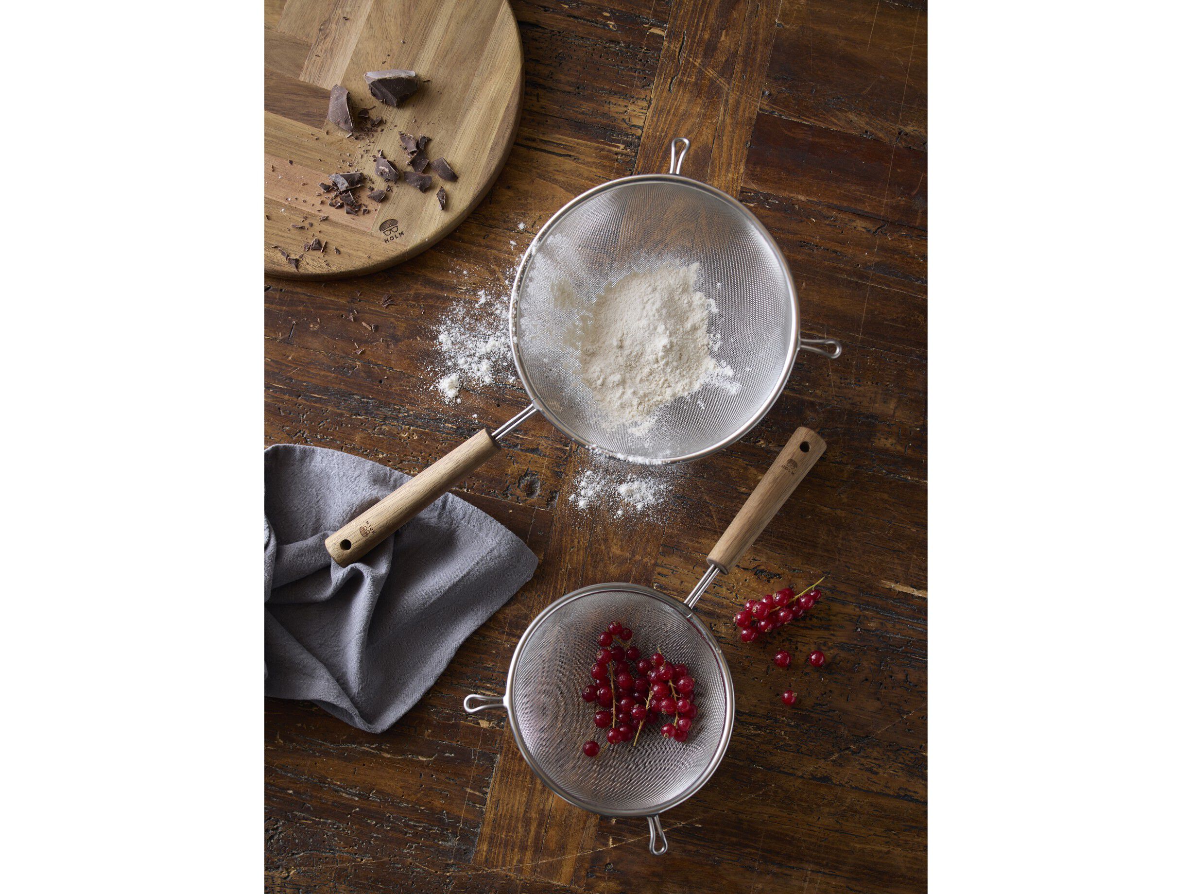 Tr&aring;dsil 16 cm Rostfritt st&aring;l/Akacia