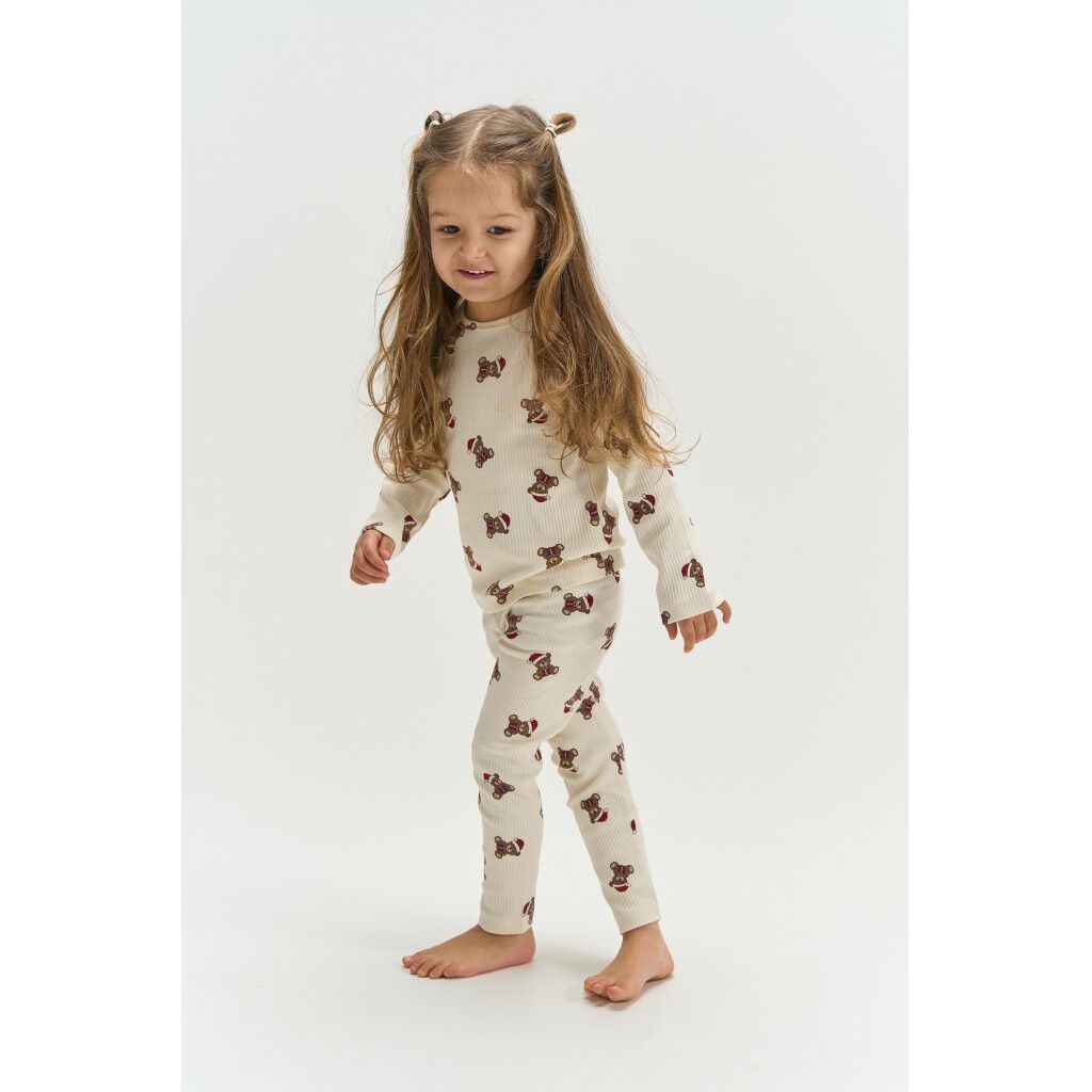 Tnstholiday Teddy Rib Nattset