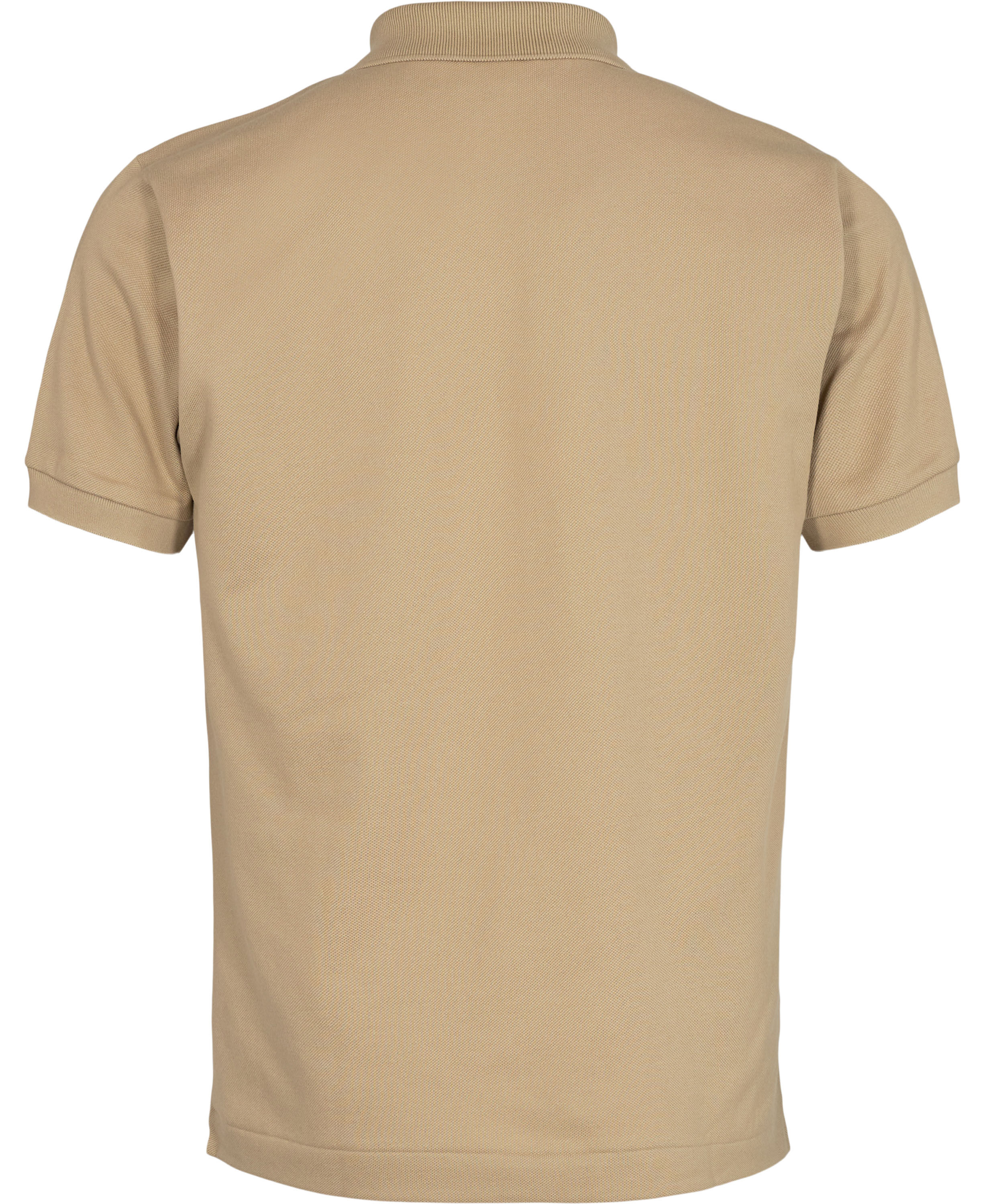 SHORT SLEEVED RIBBED COLLAR SHIRT
