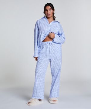 PANT SEERSUCKER CHECK