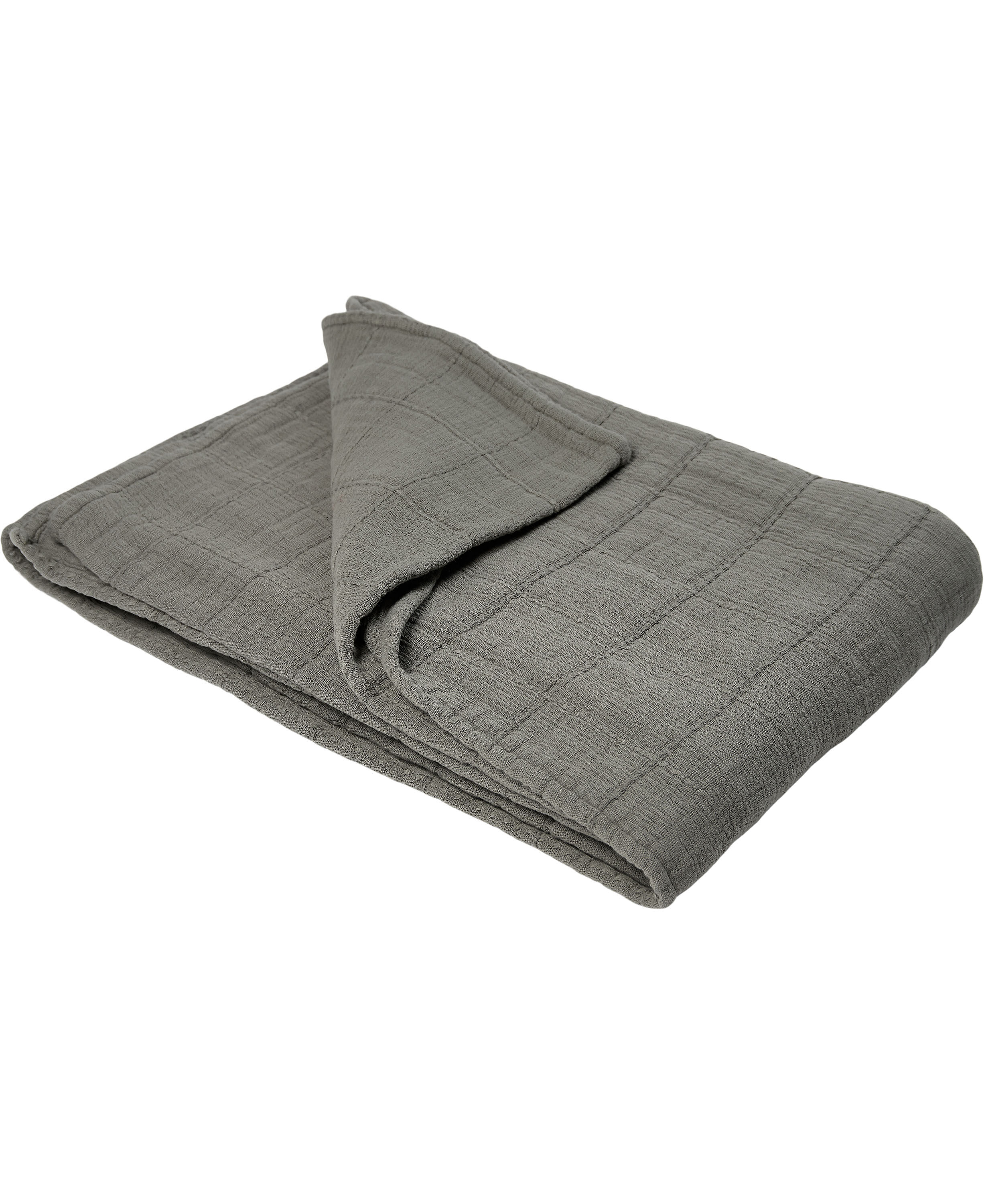 Cozy bedspread stonewashed