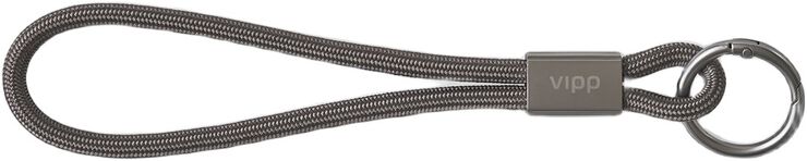 Vipp320 Key strap, Tunnel, grey, 18 cm