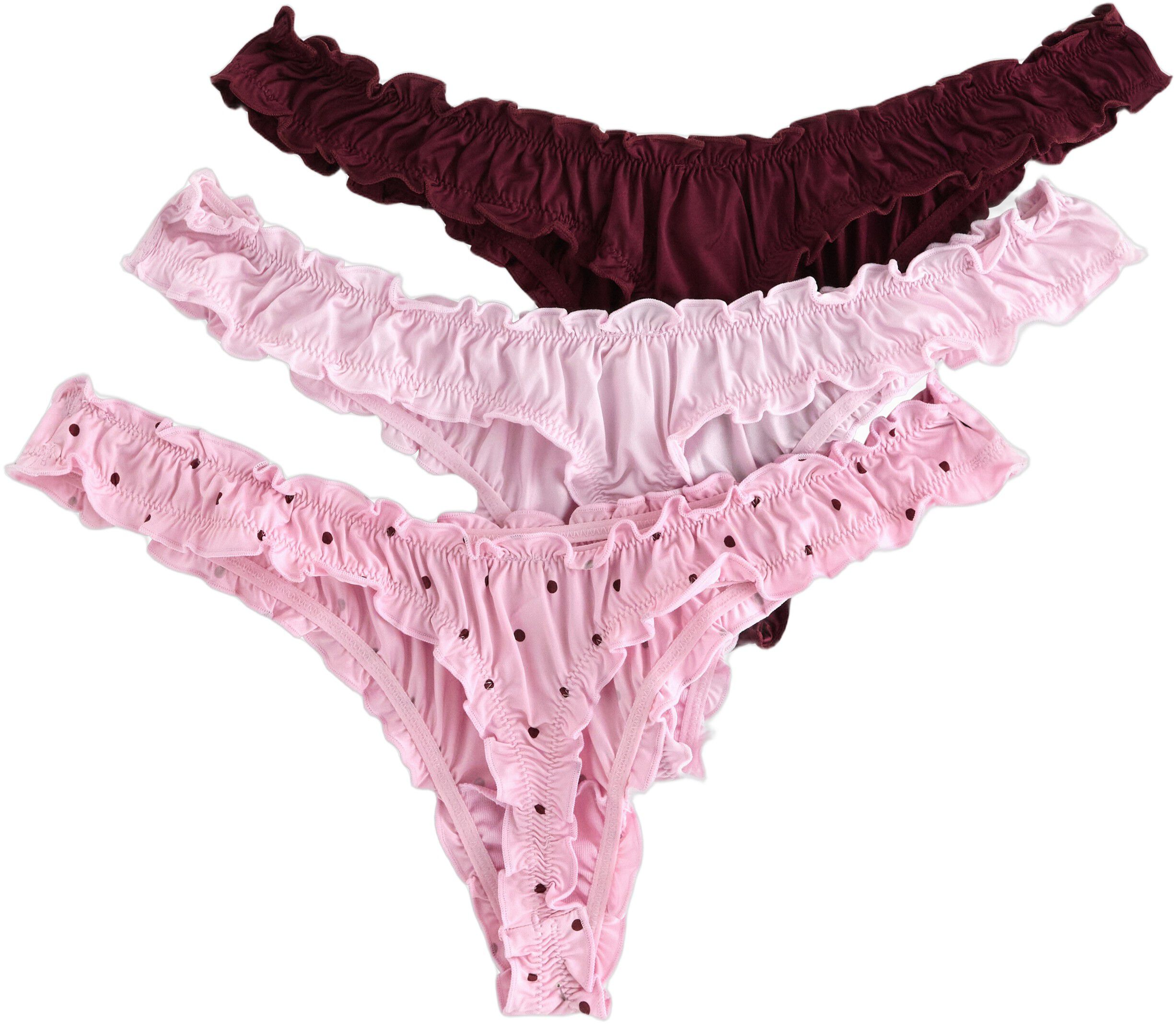Brief thong low scrunchie micr