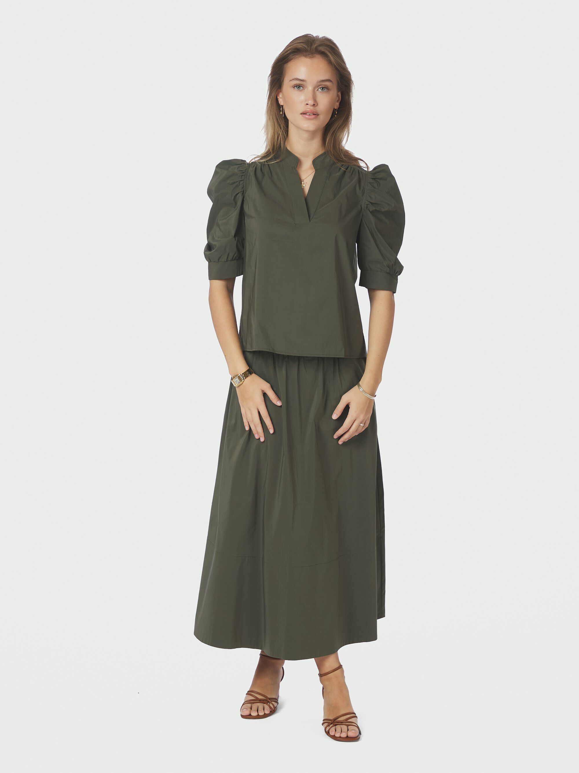 Roella Poplin Blouse