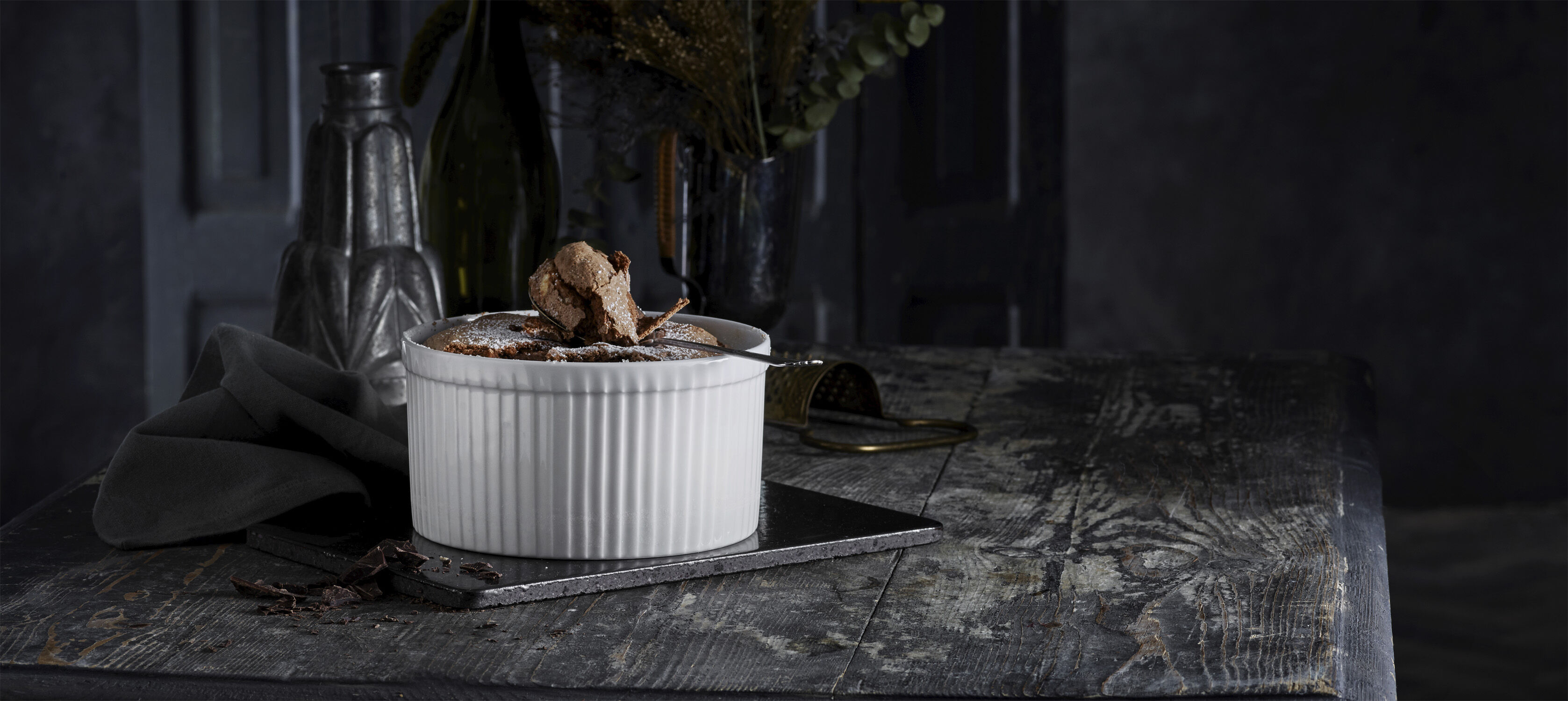 "Ramekin h&Atilde;&cedil;y ekstra 1,8 liter Serie Originale 18,5x9,7cm Hvit"