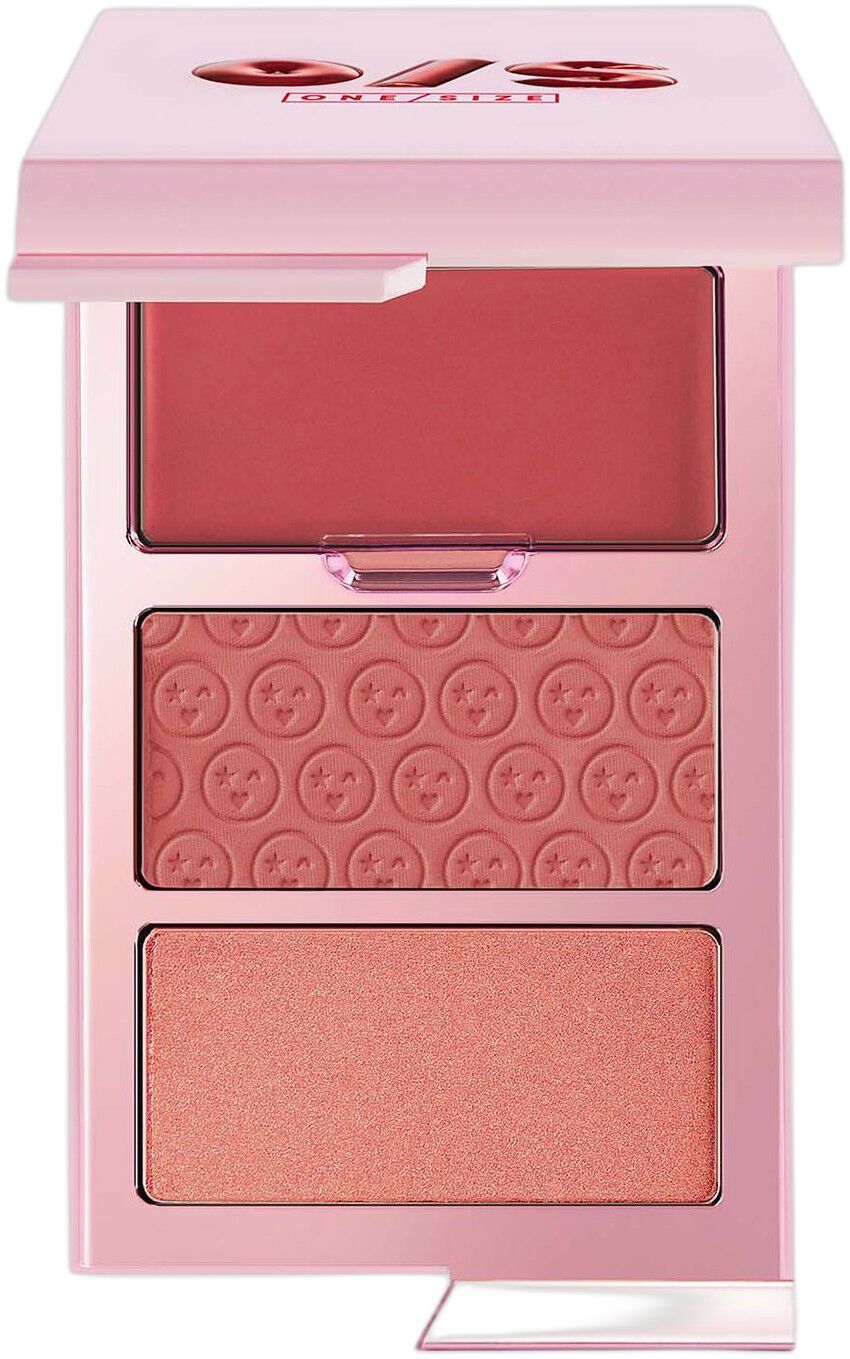 Cheek Clapper 3D - Trio med strukturerat blush