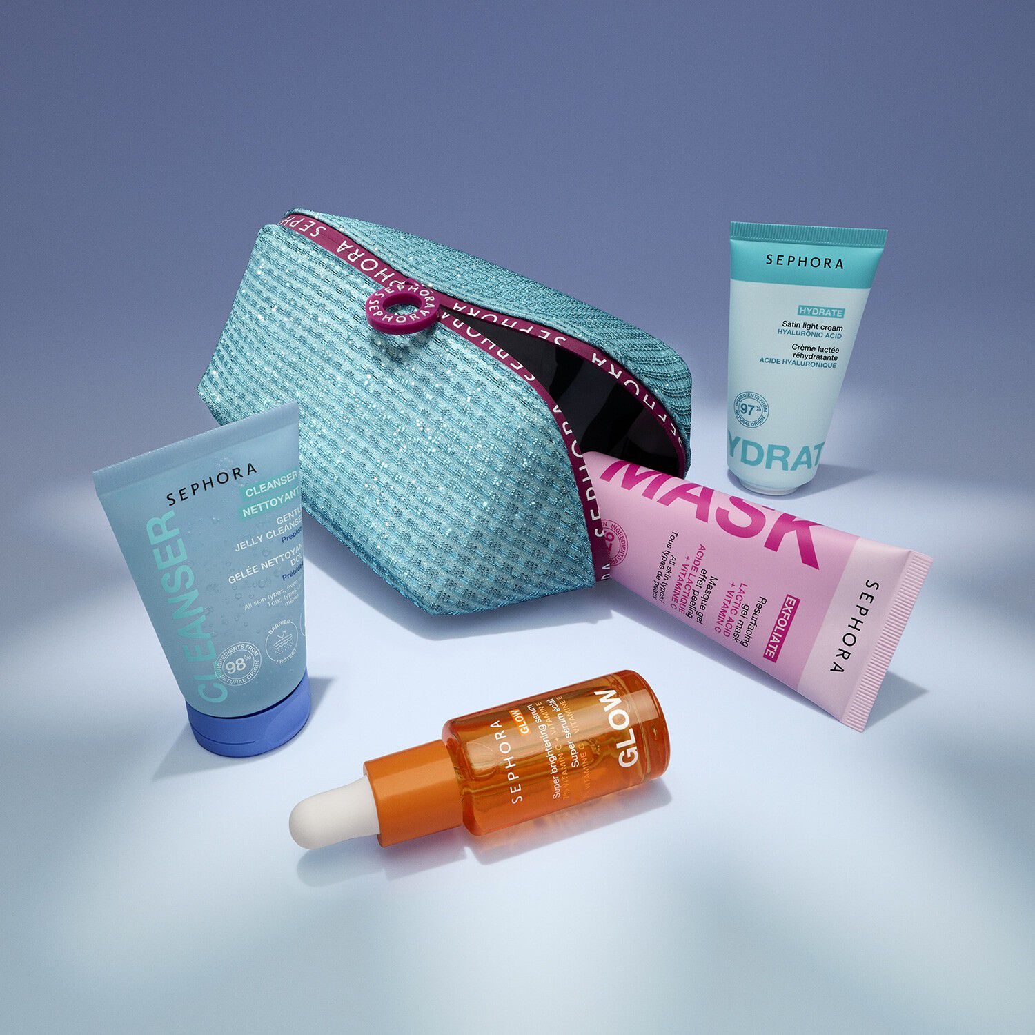BEAUTY BREAK  - Set med 4 viktiga ansiktsv&aring;rdsprodukter
