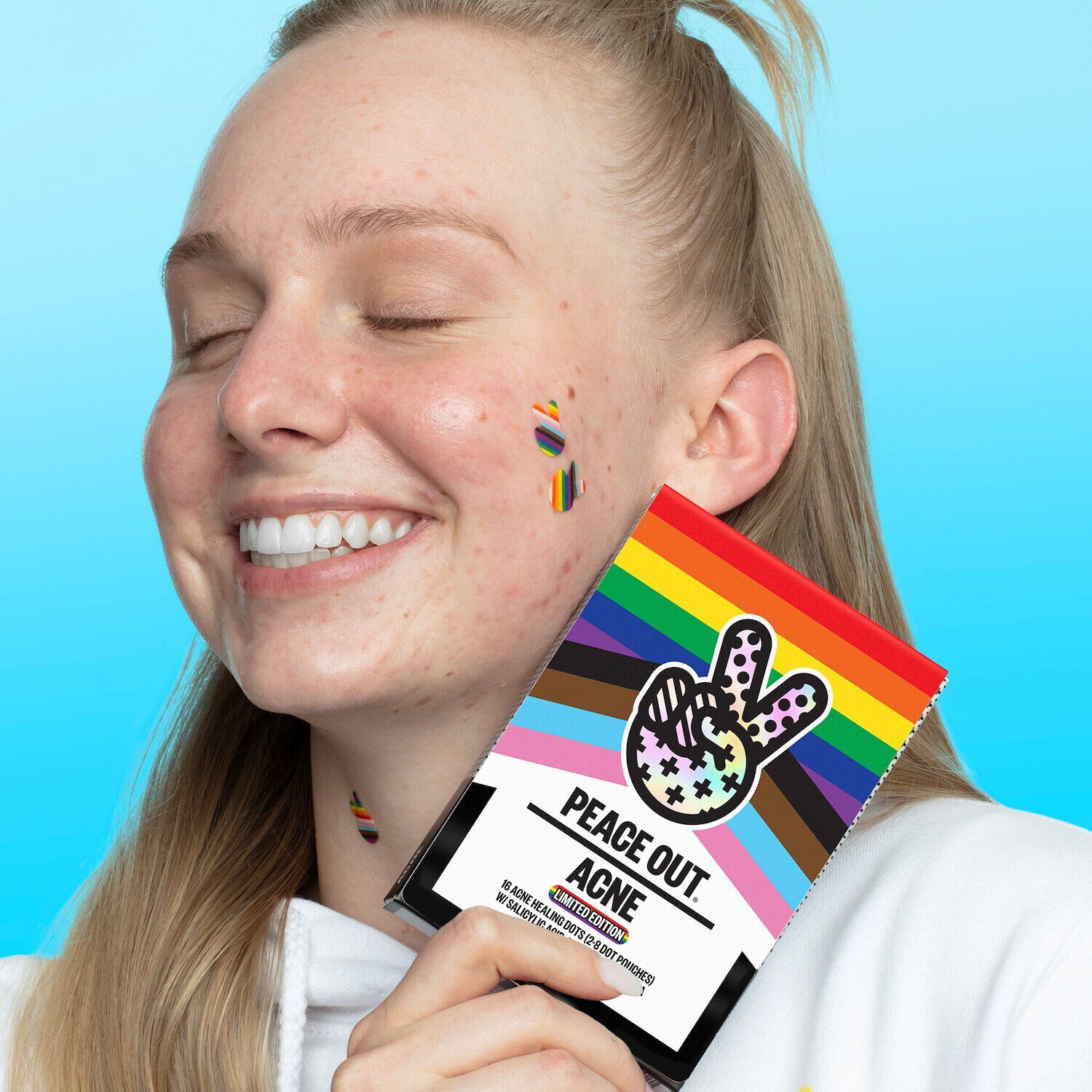 Pride Limited Edition-Timbres f&ouml;r behandling av akne med salicylsyra