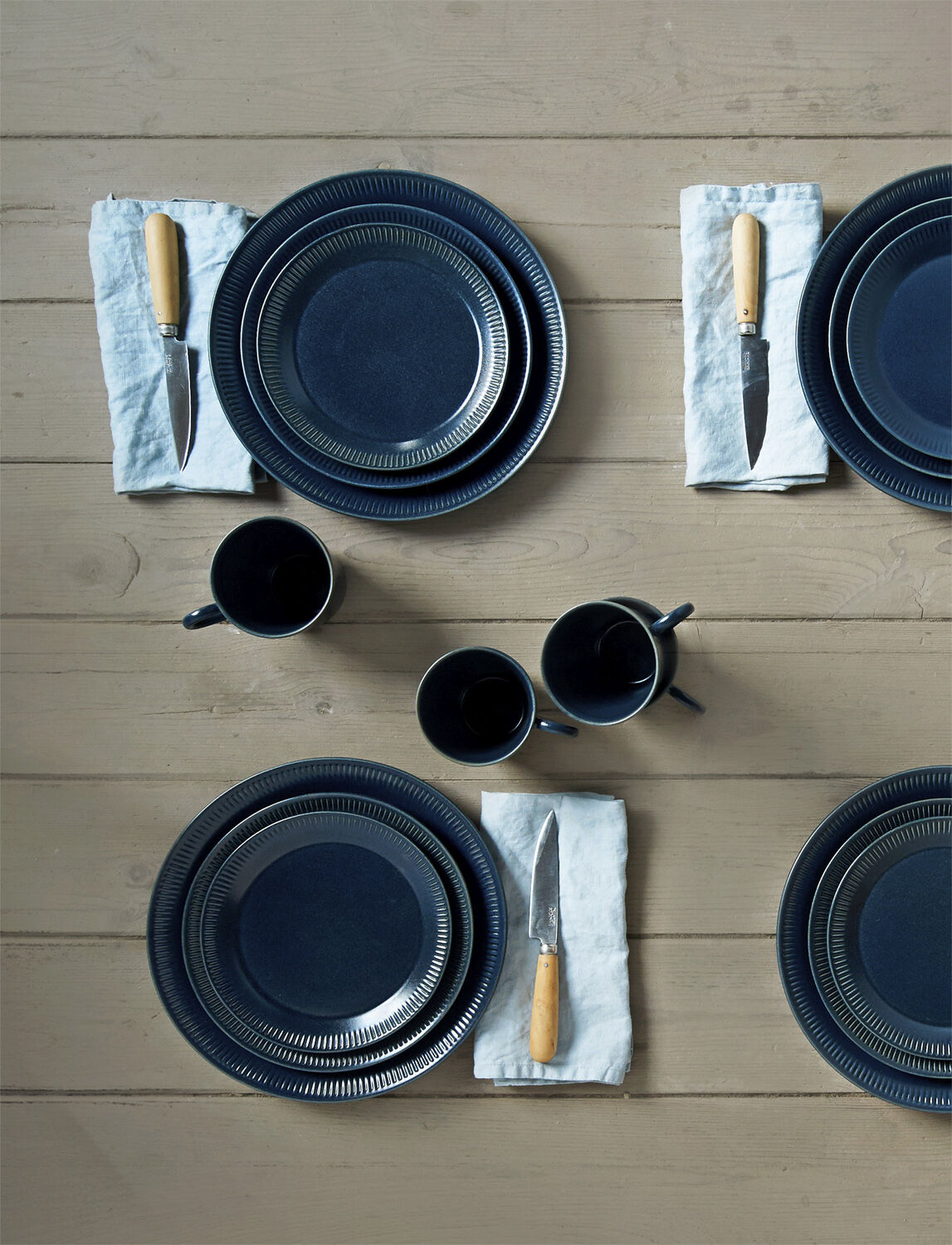 Knabstrup mugg 0.25 l. blue