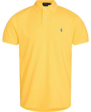 Custom Slim Fit Mesh Polo Shirt
