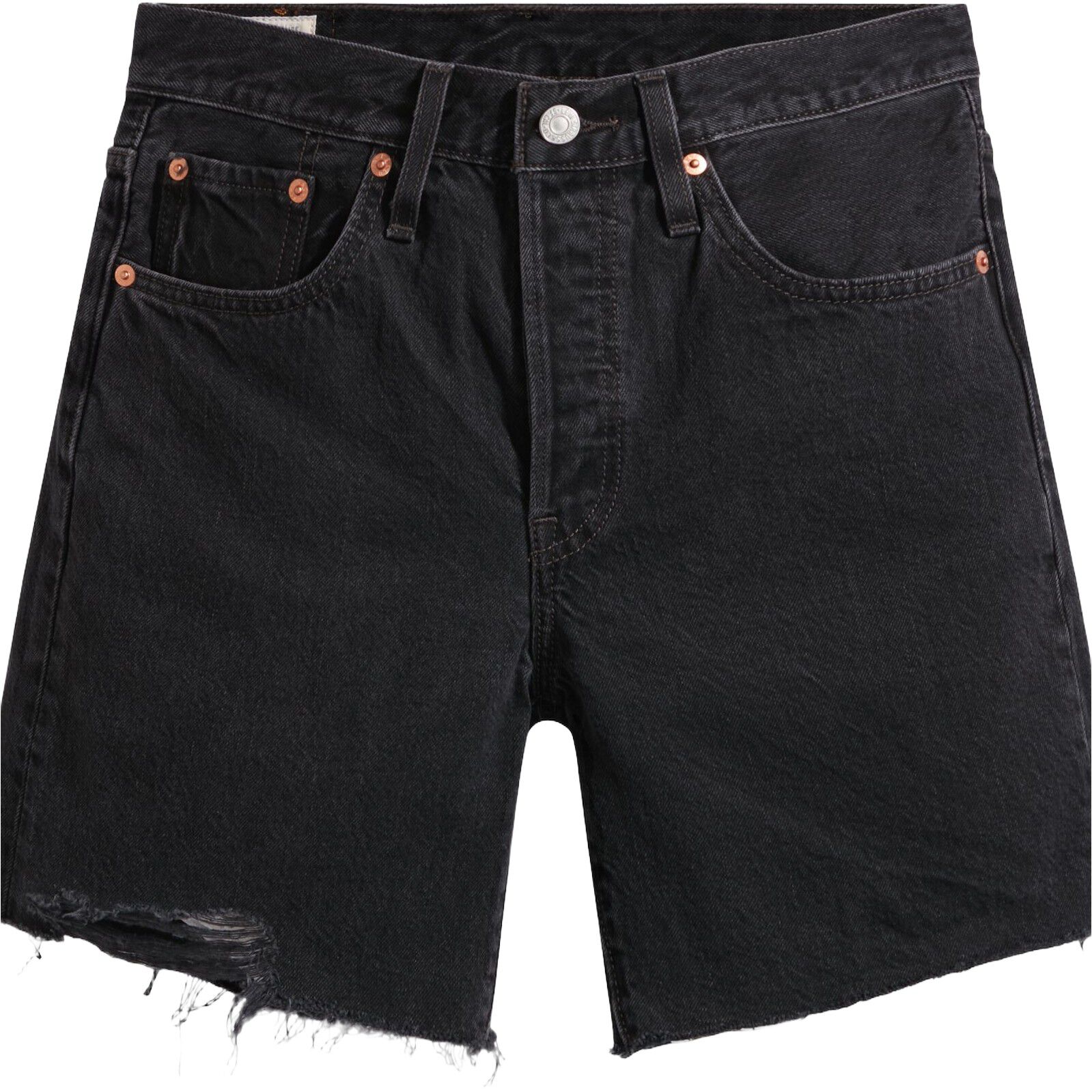 501 MID THIGH SHORT LUNAR BLAC
