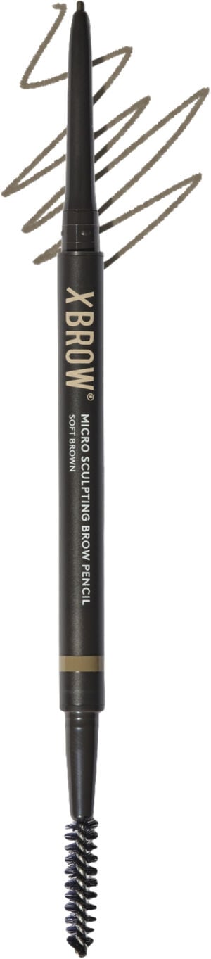 Micro-sculpting brow pencil