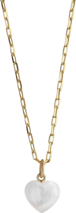 Small Souvenir Heart, pendant, gold-plated sterling silver