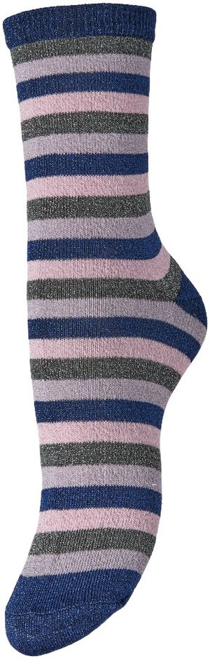 PCSEBBY GLITTER STRIPED SOCKS