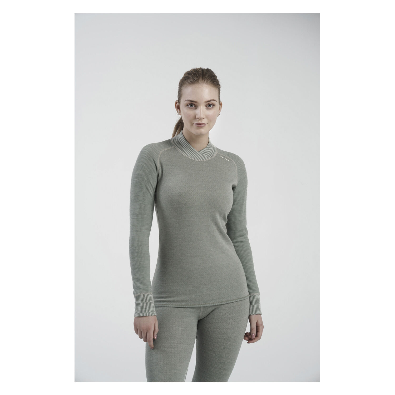 Devold Kvitegga Cross Neck, dame