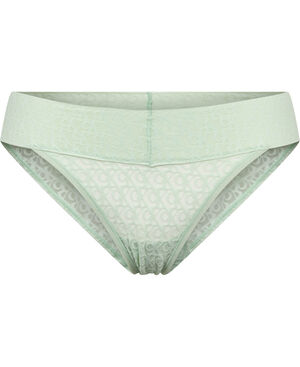 CK Monogram Lace Low Rise Briefs
