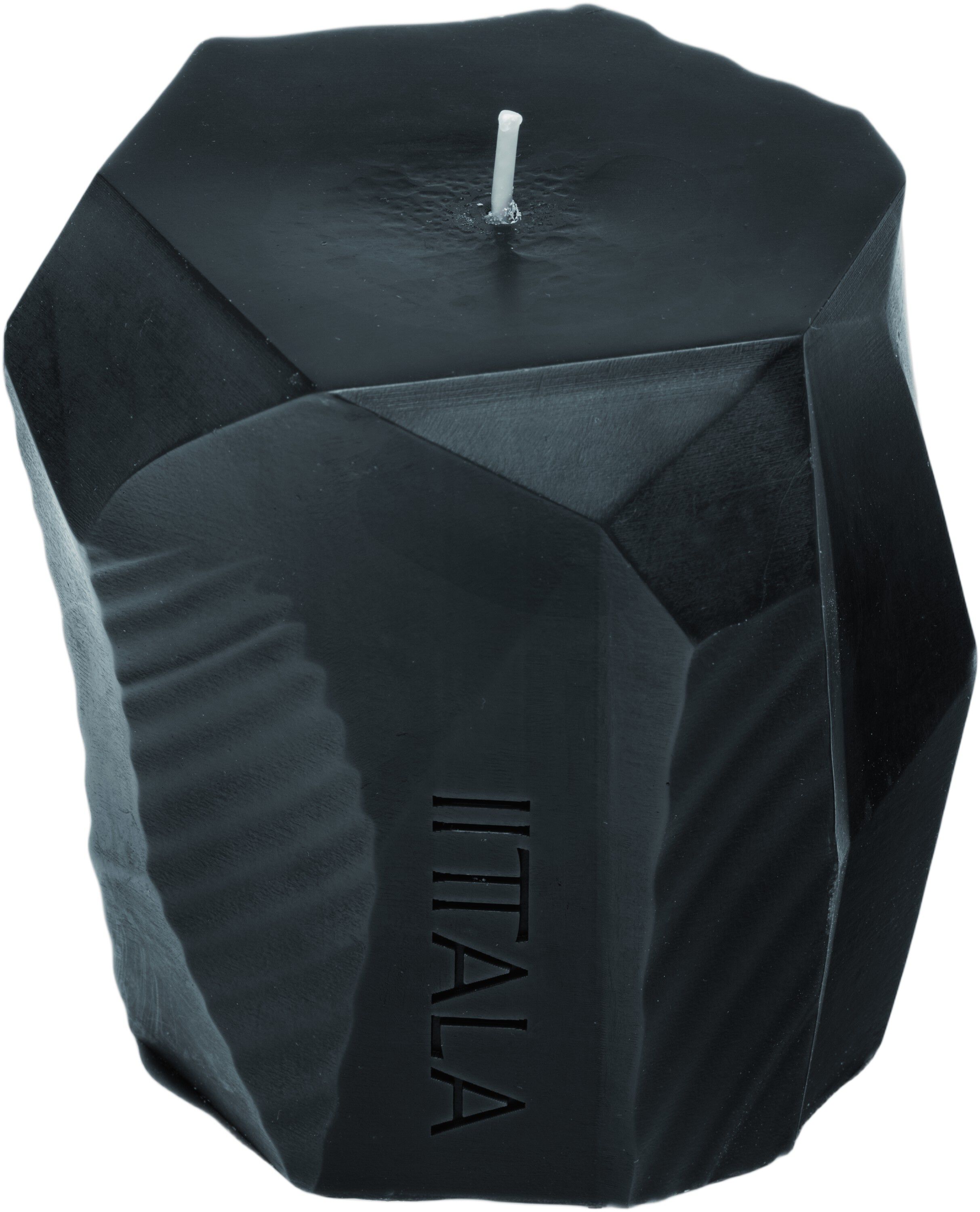 Kanto block candle 10cm ash