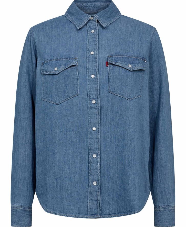 Iconic Western Linen+ Denim Shirt