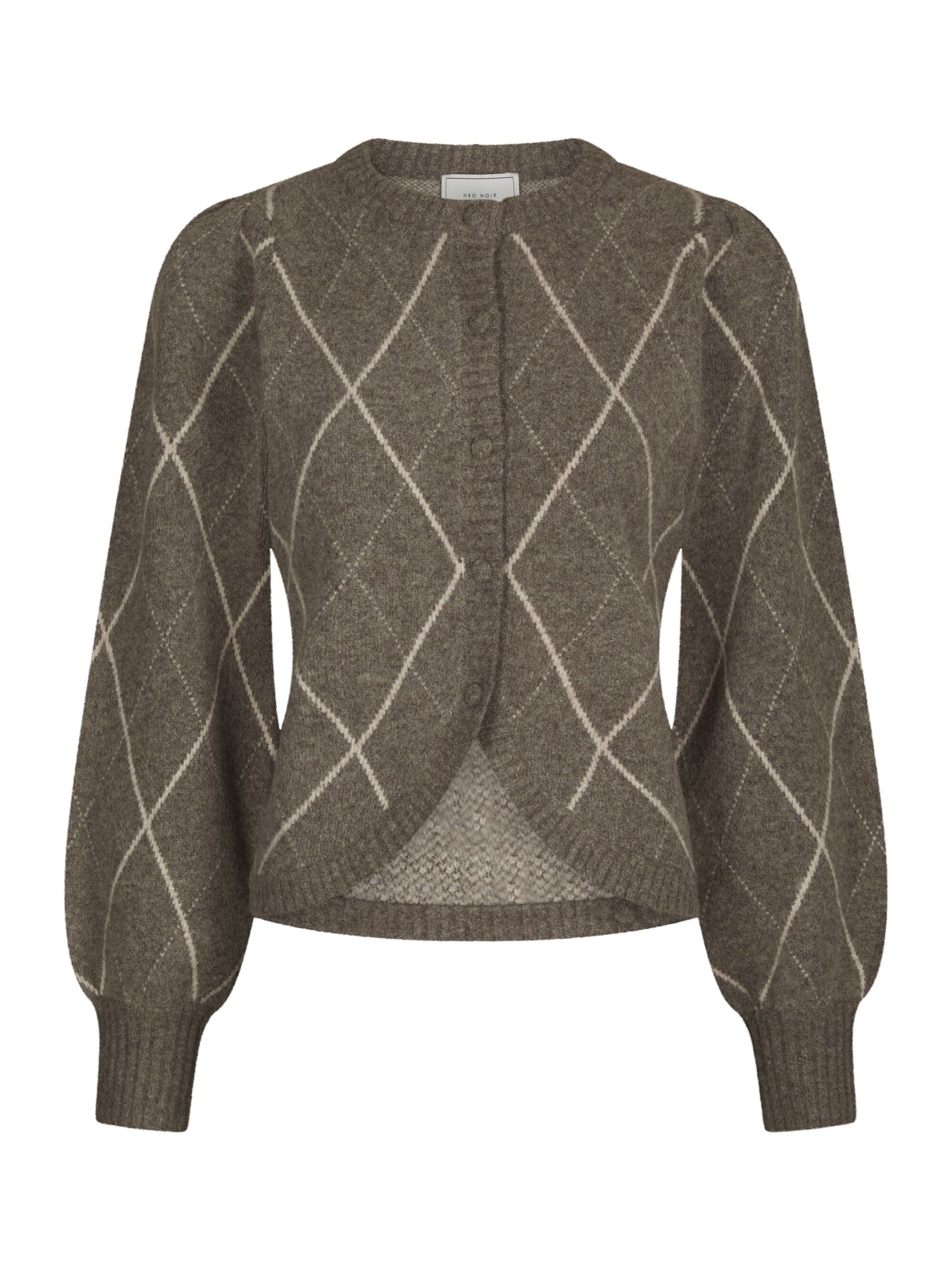 Koteas Check Knit Cardigan