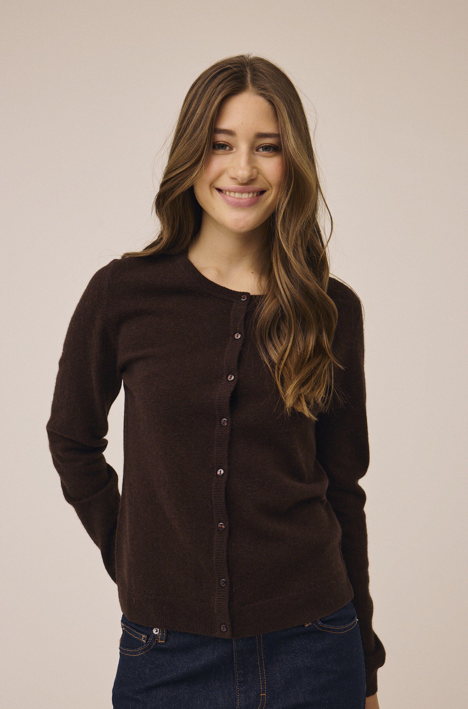 Myrna 3 RWS Cardigan Lambswool
