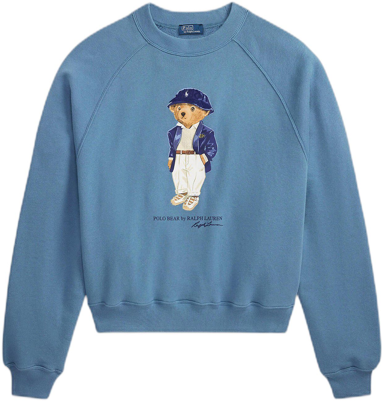 Polo Bear Lightweight Fleece Crewneck