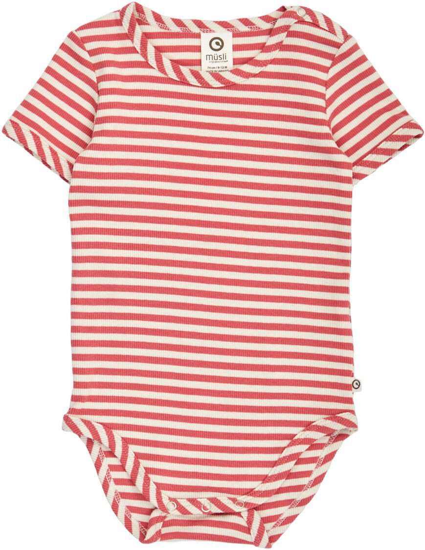 Rib stripe s/s body