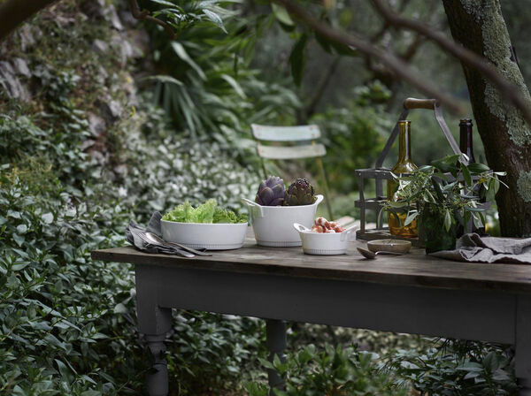 "Bolle lav nr. 4 Toulouse 1,2 liter 20 cm Hvit"