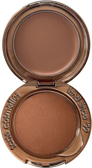 Macaron Sculpt & Bronze Duo - Duo av bronzer i kr&auml;m- & puderform