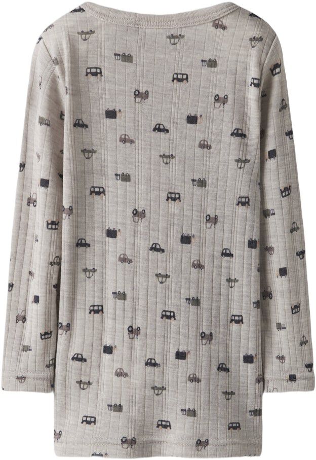 NMMWANG WOOL NEEDLE LS TOP NOOS