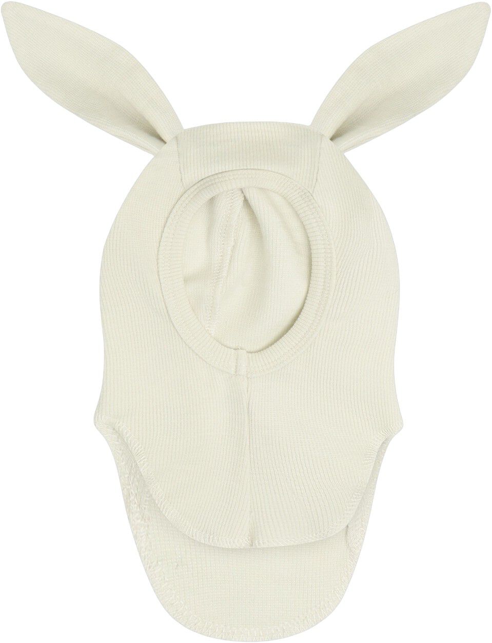 Balaclava Ears Wool Rib