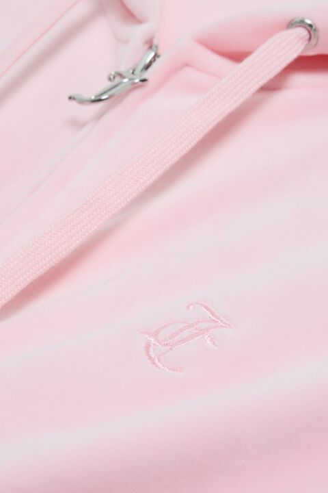 Robertson Classic Velour Zip Trough Hoodie