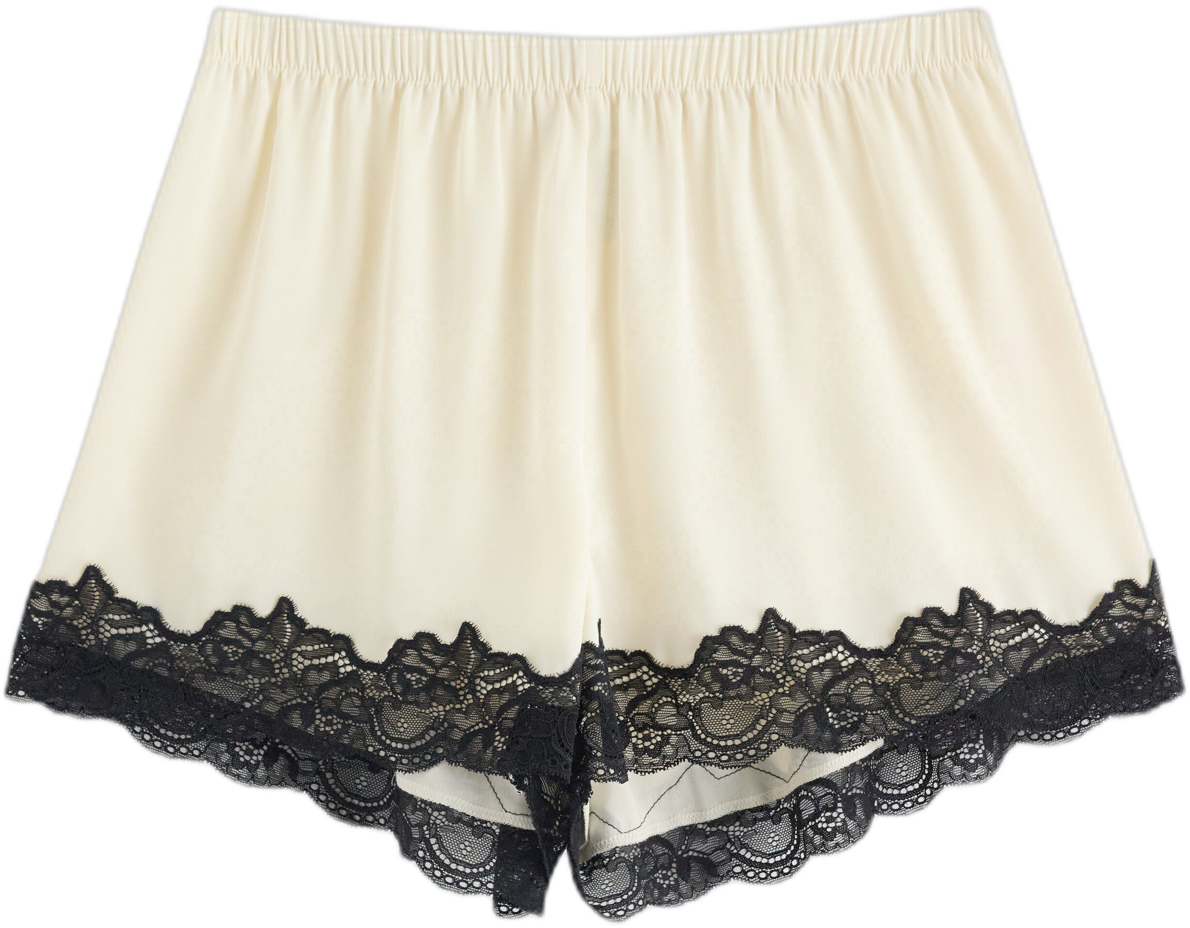 Pyjamasshorts i satin