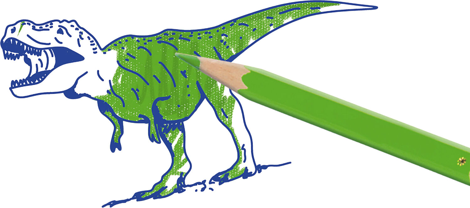 SES Creative - Stempels&aelig;t - Dinosaurer