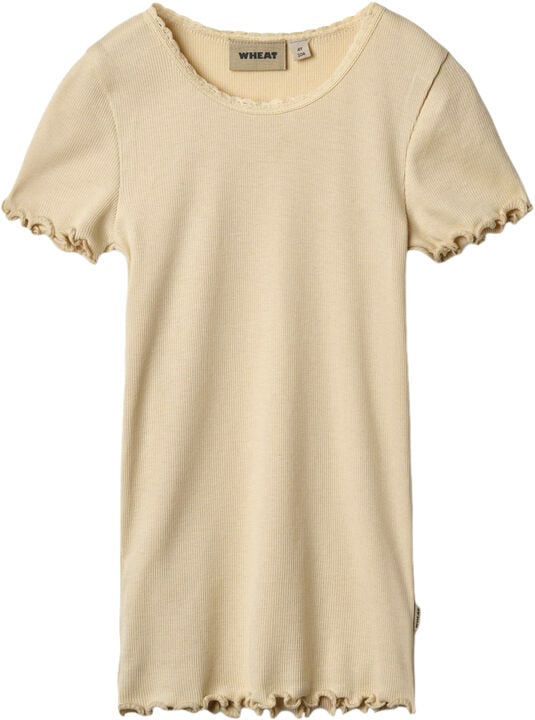 Kortærmet Rib T-shirt Katie
