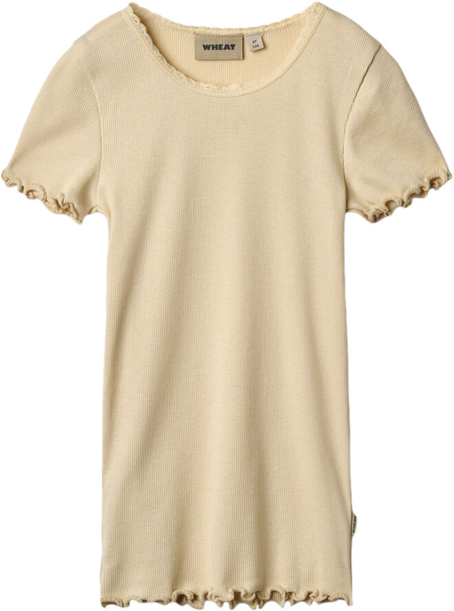 Kortærmet Rib T-shirt Katie