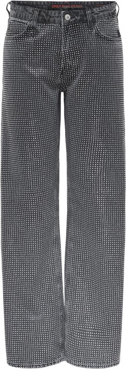 ONLHUDSON REG WIDE DECO RED DNM CRO